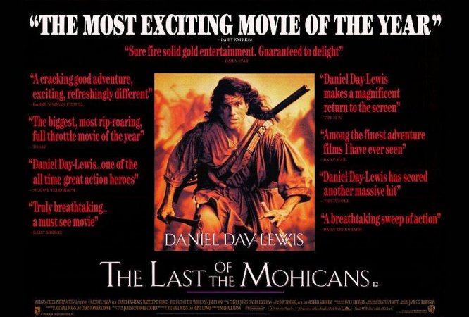 Last of the mohicans soundtrack